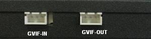 Транскодер разъемы GVIF - VGA на дисплеи Lexus, Jaguar GVIF-in GVIF-out