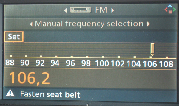 BMW E6X Настройка шага FM